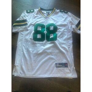 Reebok Green Bay Packers Jermichael Finley 88 NFL Jersey White Mens Size 50